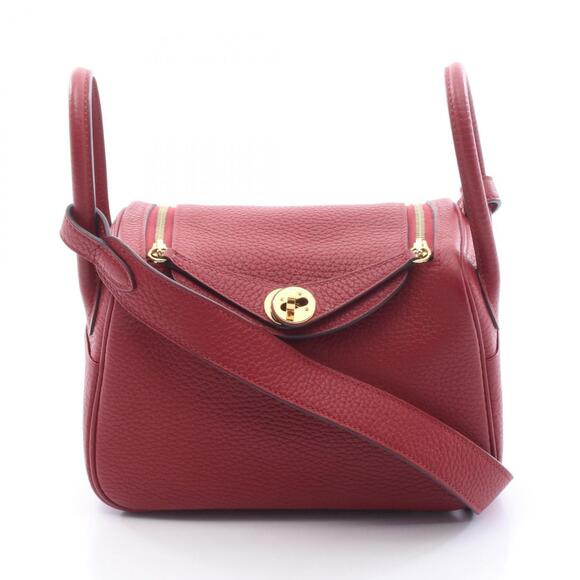 HERMES Handbags - Hermes Lindy Mini Ruby Shoulder Bag/Handbag, Taurillon Clemence Leather, Wome...